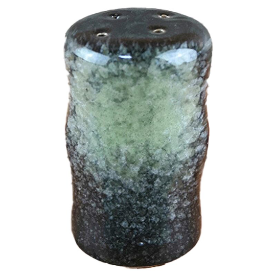 Fvbjd - Kitchen seasoning jar salt chili powder jar ceramic with hole pepper chicken powder bottle sprinkler (green rhyme)