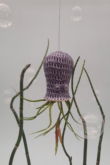 Large Original, Octopus Air Plant Hanger, Garden
