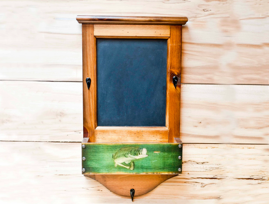 Entryway Mail Organizer | Hanging Lake House Wall Decor| Art Decor
