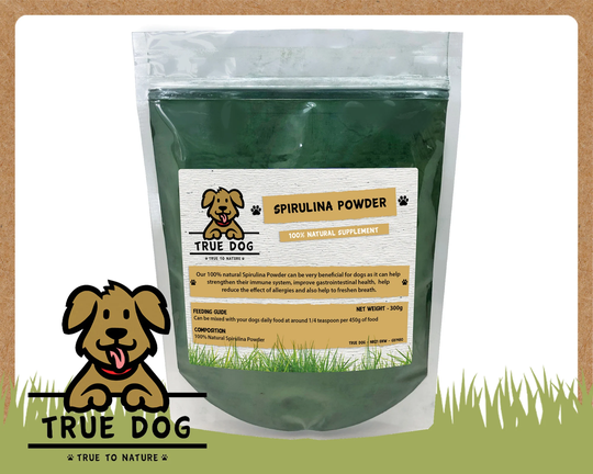 Spirulina Powder For Dogs 300G - 100% Natural Supplement Health Boost Omega 3