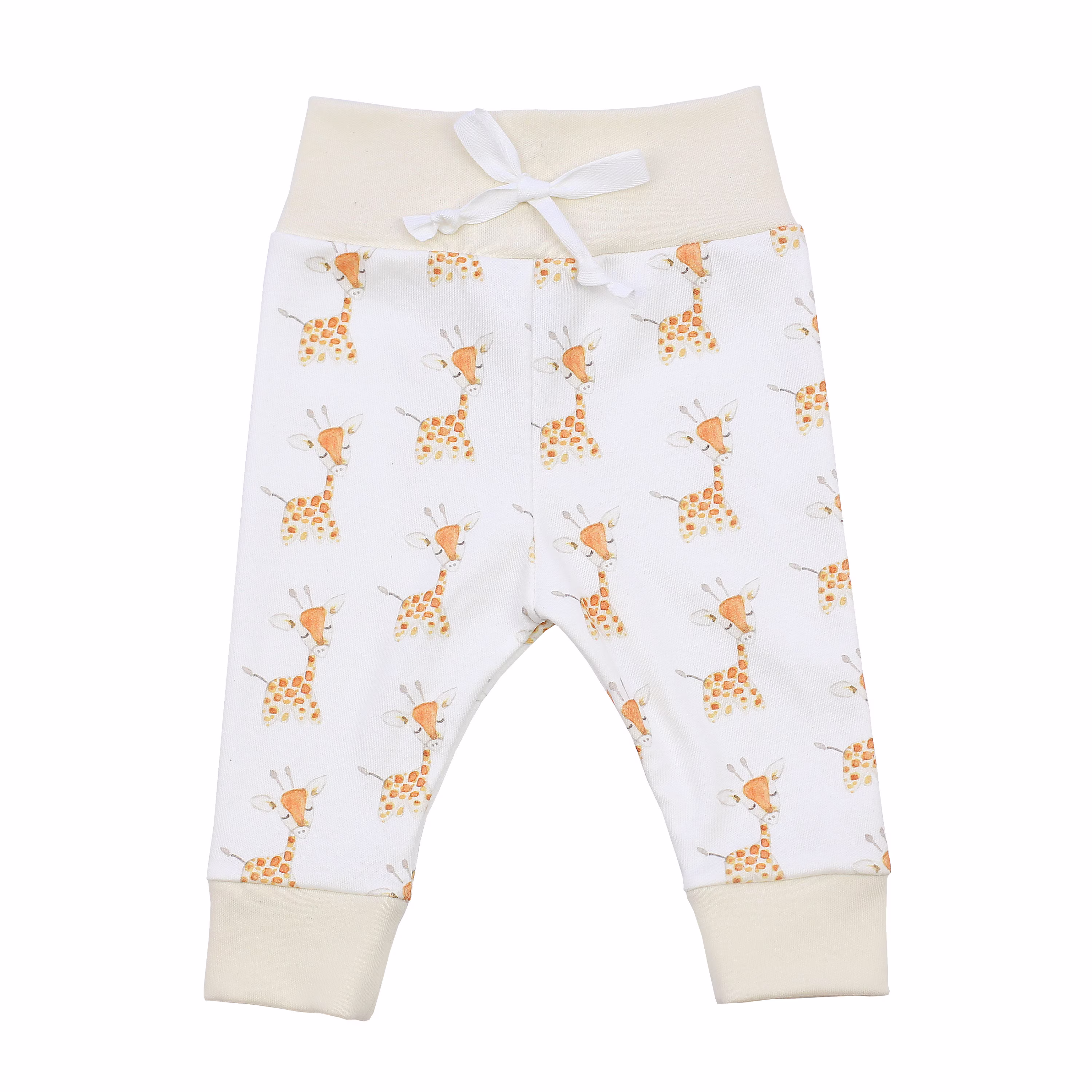 Organic Baby Clothes, Safari Leggings, Giraffe Pants, Newborn Outfit, Gender Neutral Leggings