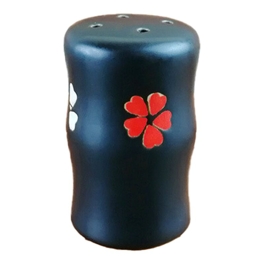 Fvbjd - Kitchen seasoning jar salt chili powder jar ceramic with hole pepper chicken powder bottle sprinkler (Cherry blossoms)