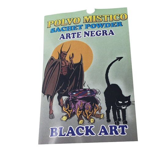 Black Art Sachet Powder/Arte Negra Polvo Mistico