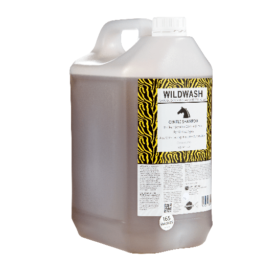 Wild Wash Natural Horse Shampoo For Sensitive Skin 5ltr