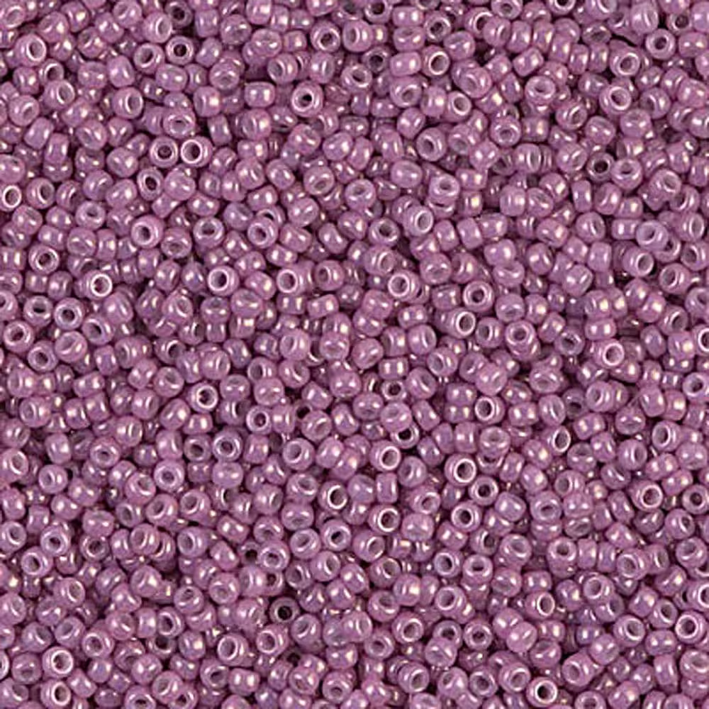 Miyuki Seed Beads 11/0 Dk Orchid Luster 11-1867 24G Opaque Japanese Beads, Size 11 Glass Rocaille Bead