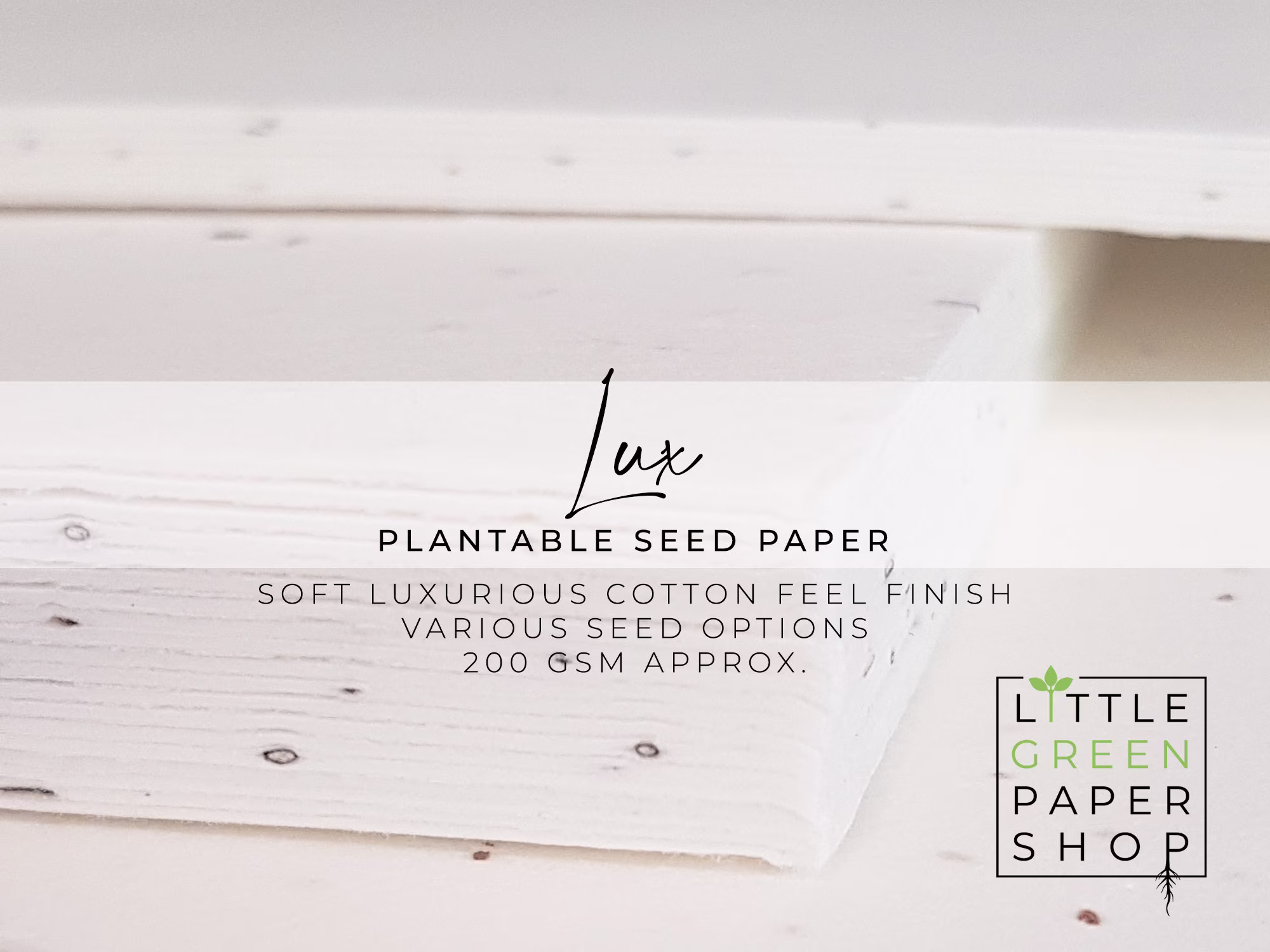 A3 200Gsm Plantable Seed Paper Lux - Flowers Eco-Friendly Biodegradable Sustainable