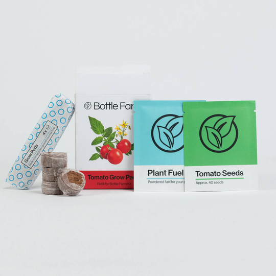 Bottle Farm Grow Packs, Refill Plant Seed Packs