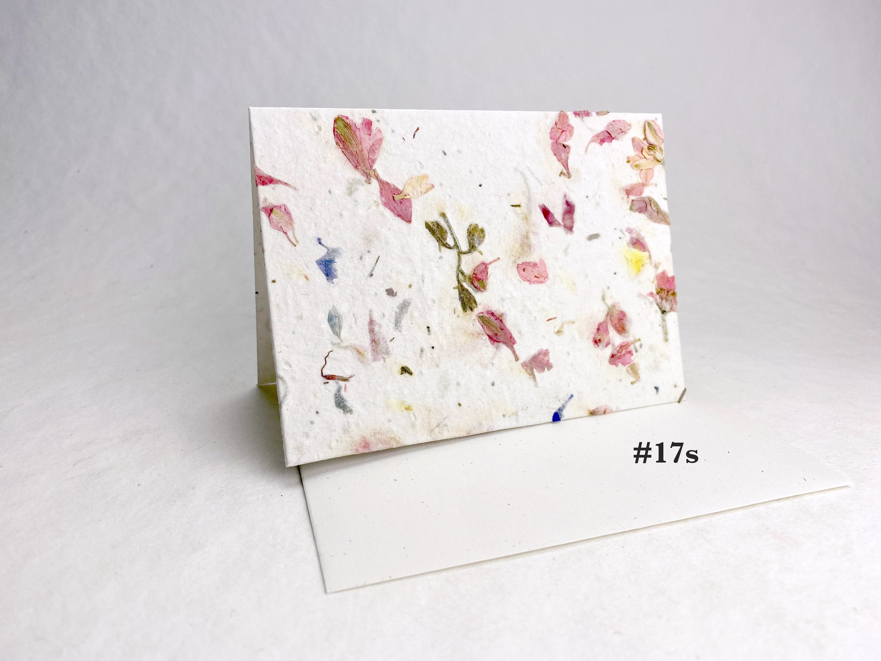 Wildflower Seed Paper Cards | A2 Set Of 8 With Recycled Envelopes & Planting Guides Pick Your
