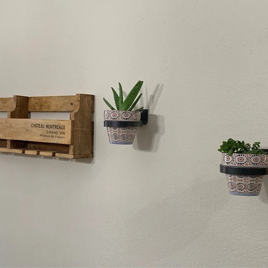 Plant Mom Gift, Gardener Women Industrial Hanger, Wall Mounted Planter, Flower Lover Gift Men