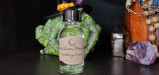 Cackling Crone - All Hail The Crone | Wisdom & Guidance Triple Goddess Oil