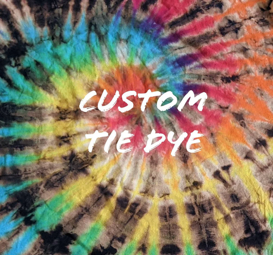 Custom Tie Dye T-Shirts| Adult Shirts| Clothing| Order