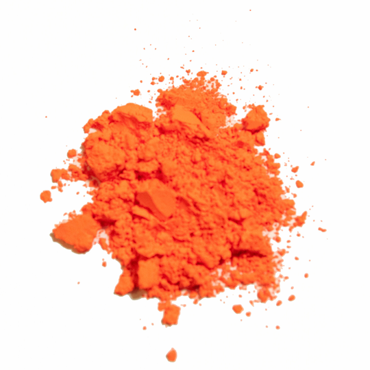 Orange Fluorescent Pigment Powder For Epoxy Crafts Nails Slime
