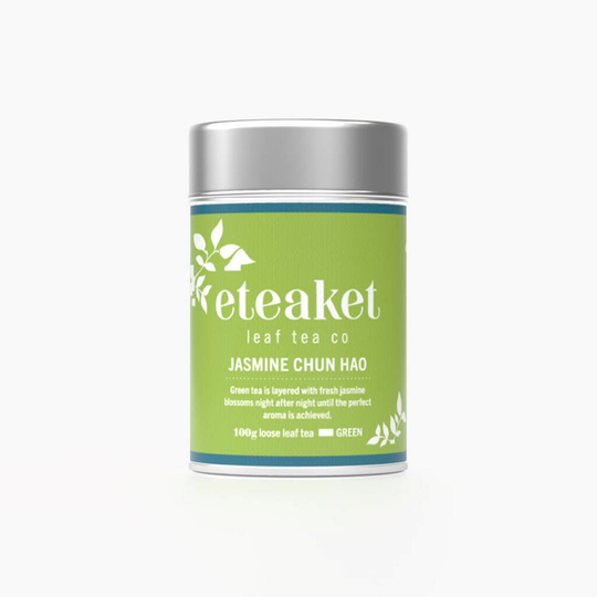 Jasmine Chun Hao Loose Leaf Green Tea With Keep Tin