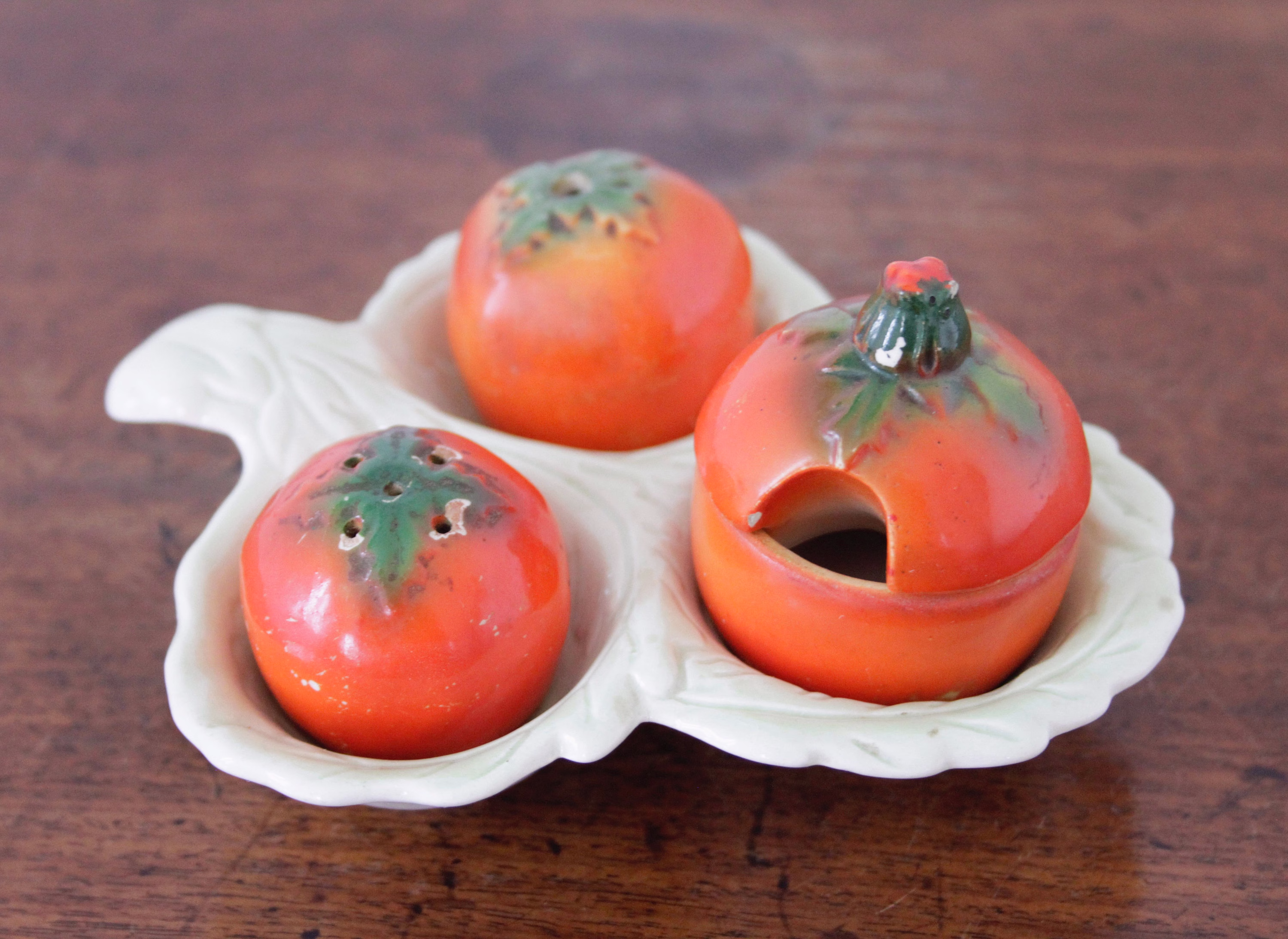 Carlton Ware Tomato Cruet Set Australian Design