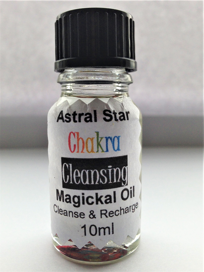 Chakra Cleansing Magickal Oil - Recharging & Balancing. Anointing & Ritual