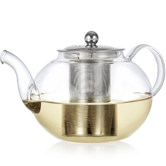 Teabloom Florence Glass Teapot With Removable Infuser