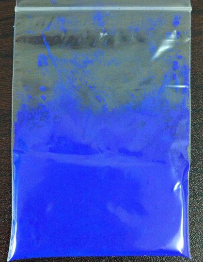 Sapphire Blue Neon Fluorescent Mica Pigment Powder 3G-50G, Epoxy Resin, Nail Art Polish, Makeup