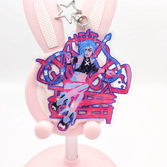Jinx Powder Acrylic Charm