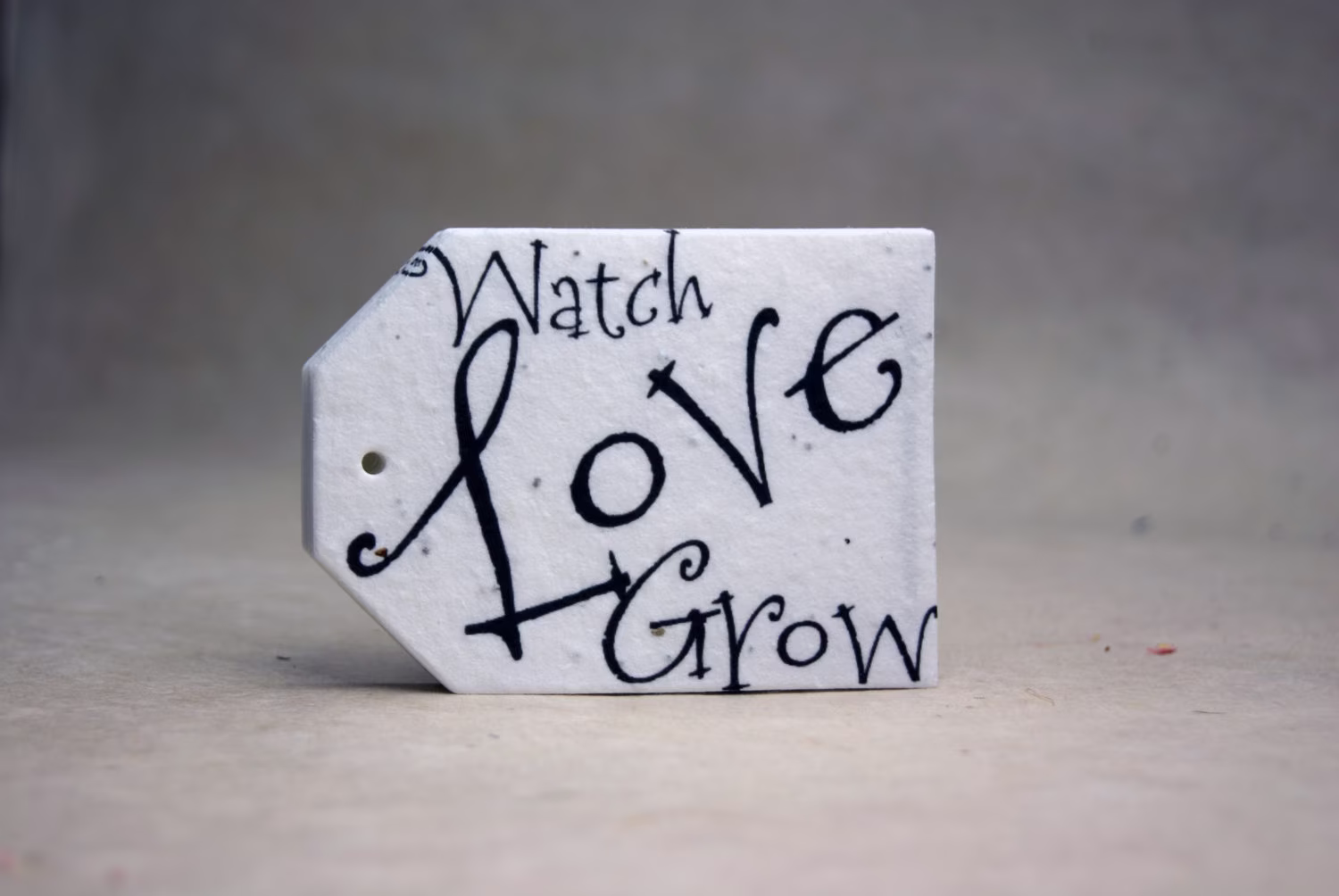 Watch Love Grow Gift/Favor Tags 2.5" Wide By 3.375