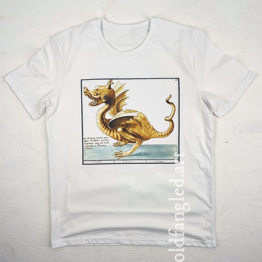 Dragon | C1600 - Unisex Organic T-Shirt, Vintage Style T-Shirt