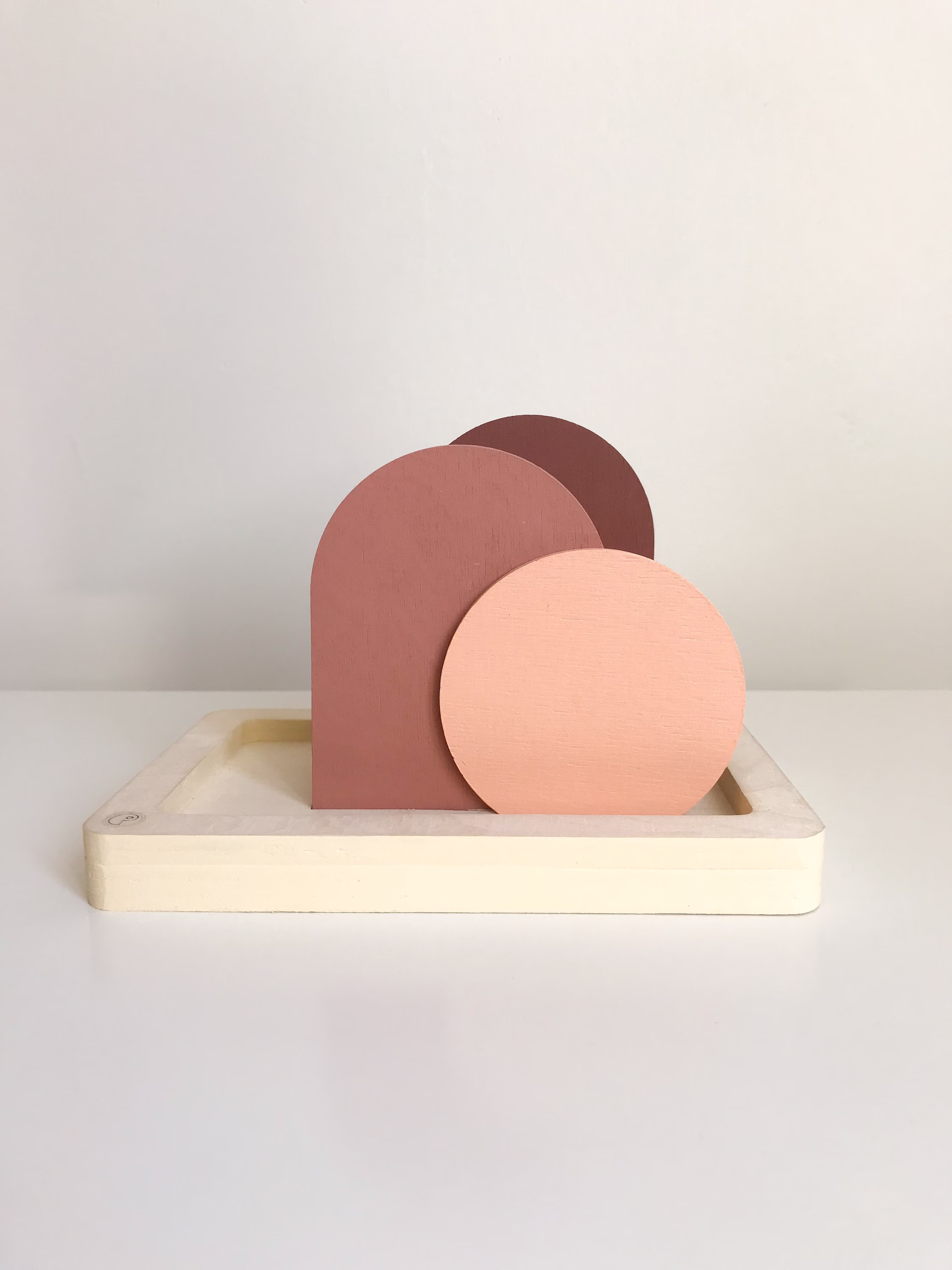 Pink Desk Organizer, Pen Pencil Box, Business Card Holder, Wood Design Office Storage, Desktop Organization, Accessory, Station