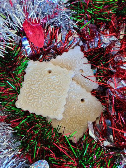 Christmas Cookie Salt Dough Ornament