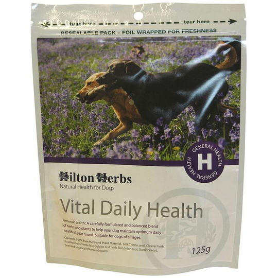 Vital Daily Health Dog Supplement (125g) (May Vary) - May Vary - Hilton Herbs