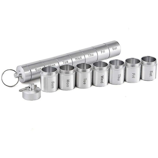 Medicine Box Box Capsule Shape Exquisite Medicine Storage Box
