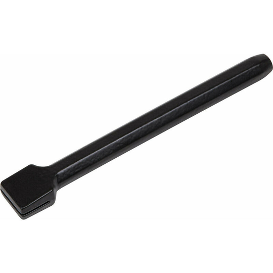 Drop Forged Steel Scutch Holder - 25mm x 200mm - Octagonal Shaft - Powder Coated
