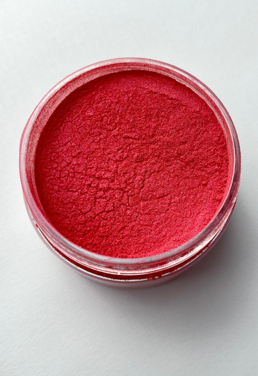 Pearlescent Mica Powder - 1 Ounce Jar Hibiscus