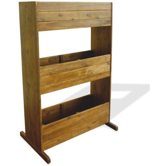 3-Tier Garden Planter Solid Acacia Wood