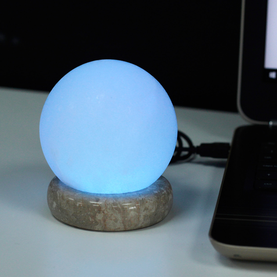 Himayalan Crystal Salt Lamp Or Salt Candle Holder