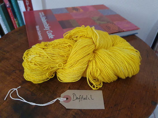 Chromatic Cotton Daffodil Dyed Organic Yarn - 3 Weights