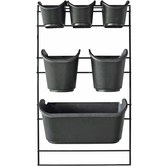 Nature - Vertical Garden Wall Kit Black