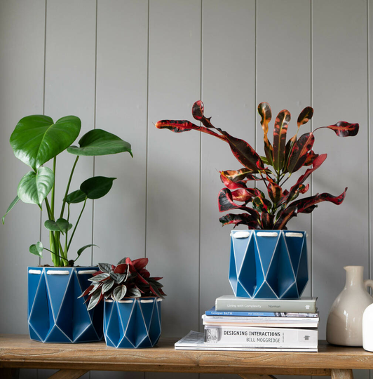 Three Origami Self Watering Eco Plant Pots