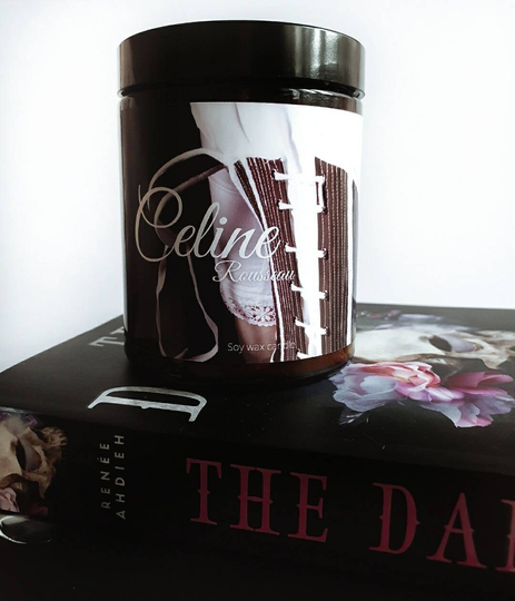 Book Inspired Candle "Celine Rousseau