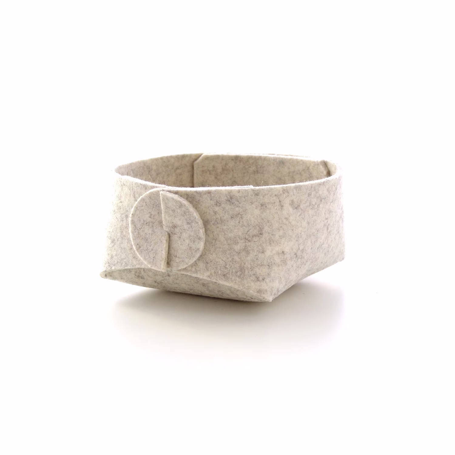 Multipurpose Felt Organizer in Light Grey
