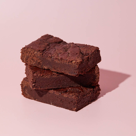 Vegan Salted Caramel Brownies