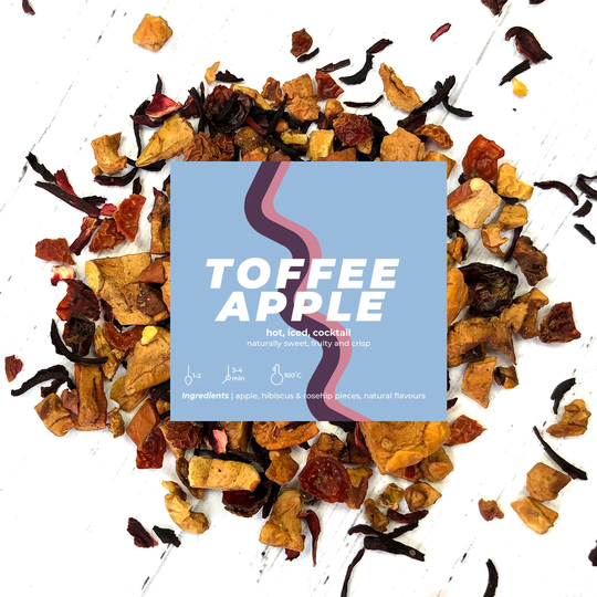 Toffee Apple. Loose Leaf Fruit Tea. Add Infuser. By Yawn Brew