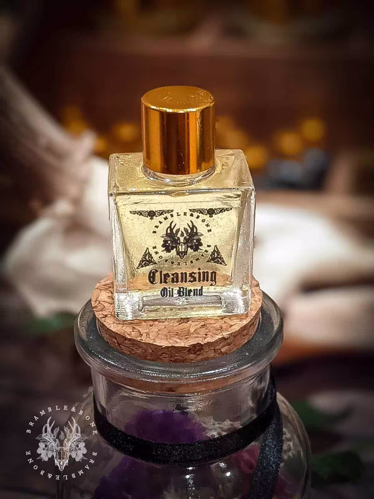 Cleansing Magical Oil Blend Traditional Witchcraft Conjure For Ritual, Spellwork & Magick Pagans, Witches, Wiccans & Cunningfolk