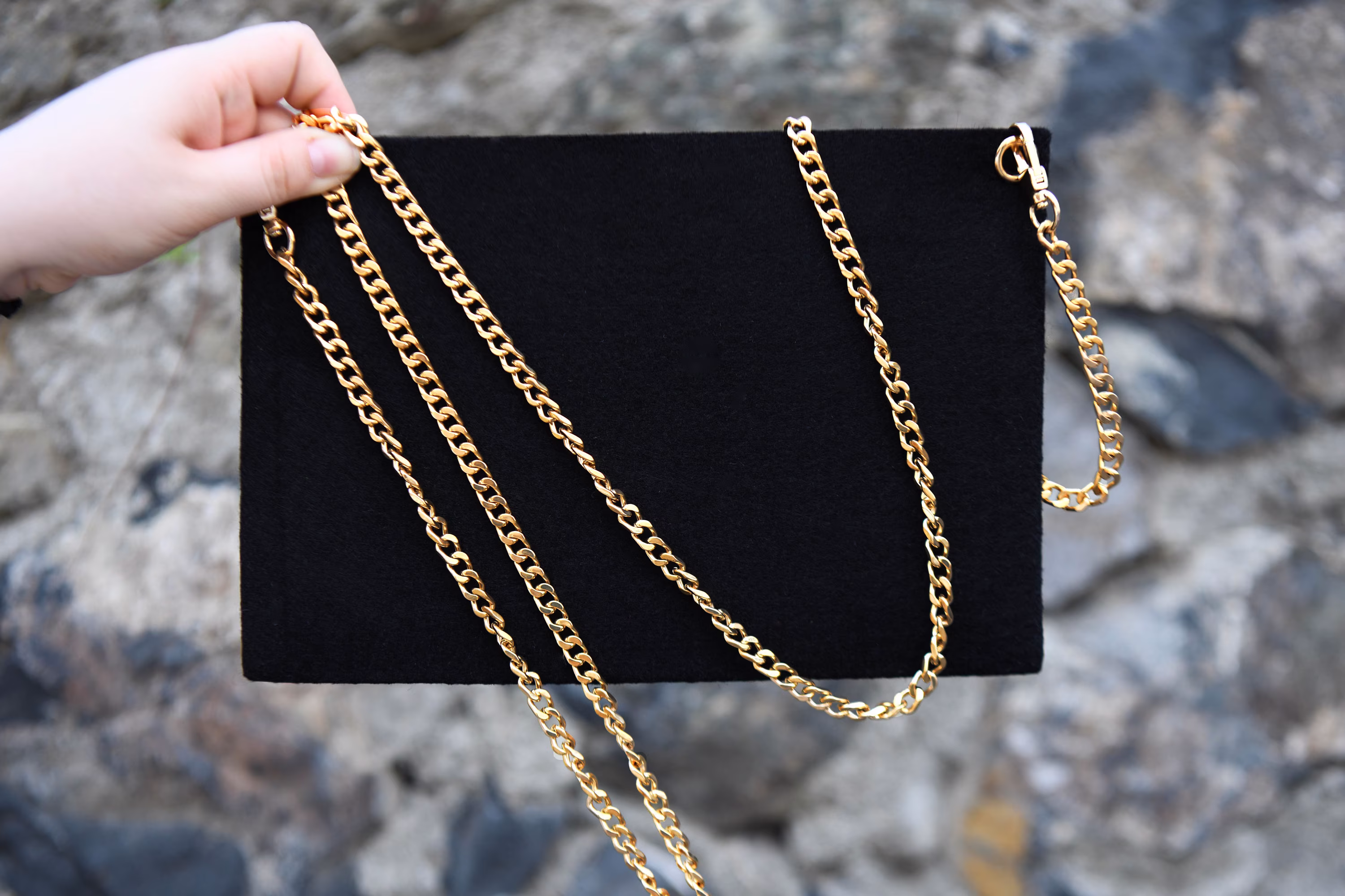Custom Size Clutch Bag Liner, With Or Without Chain, Purse Insert Organizer, Shaper, Liner - Worldwide Shipping 4-6 Days