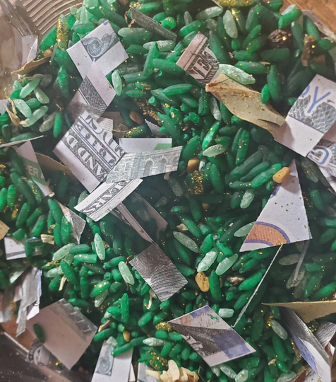 Lucky Money Green Rice