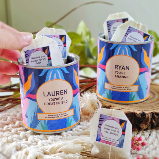 'Reasons You Are Amazing' Personalised Tea Bags