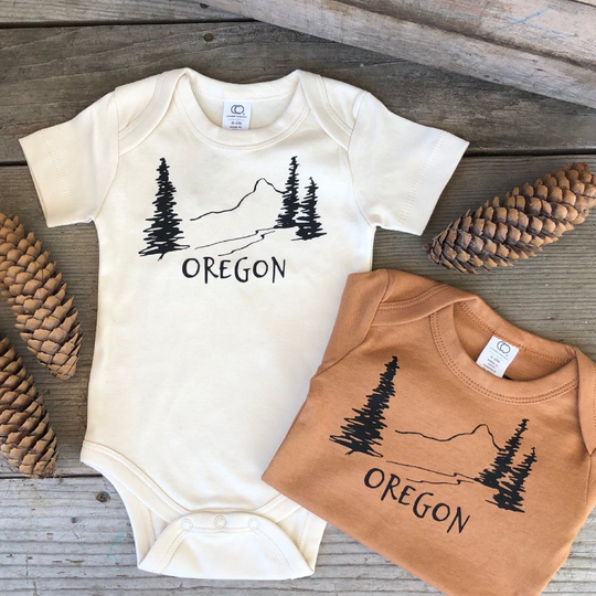 Organic Cotton|Oregon|Lap Shoulder|Gender Neutral|Bodysuit