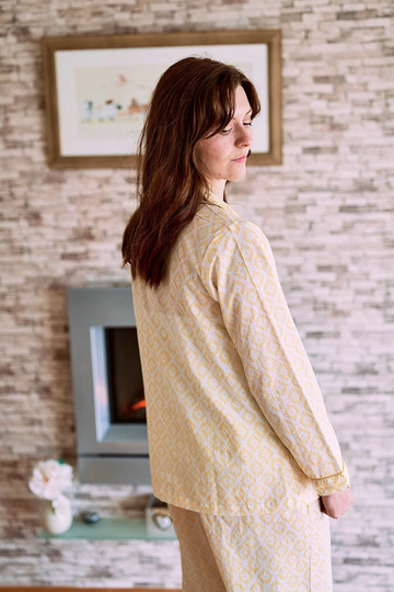 100% Organic Cotton Pyjamas, Eco Friendly Nightwear, Block Printed Night Suit, Cotton Christmas Pyjamas, Women's Matching Pyjamas