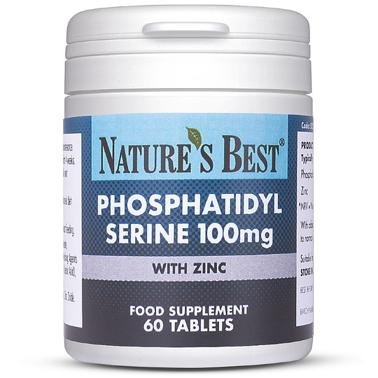 Phosphatidyl Serine 100Mg, Contributes To Normal Cognitive Function* 60 Tablets