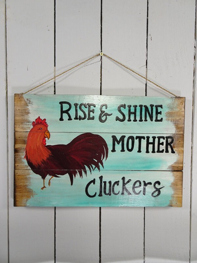 Handcrafted Wooden Plaque
