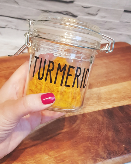 Spice Jars, 275Ml, Herb Jars, Kitchen Storage, Personalised Custom Spice Jars, Home Decor, Labelled Kitchen Jars