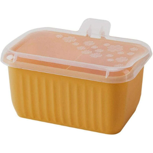 Readcly - Spice Box Seasoning Spice Box Condiment Box Spice Box Cruet Kitchen Spice Box with Lid and Spoon Kitchen Utensils White Color 2 Racks