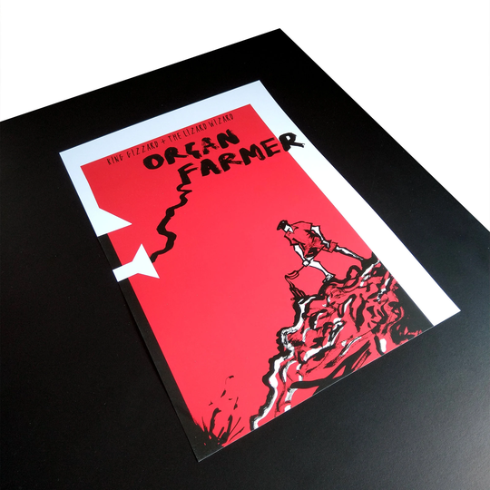 Organ Farmer - King Gizzard & The Lizard Wizard A3 Print